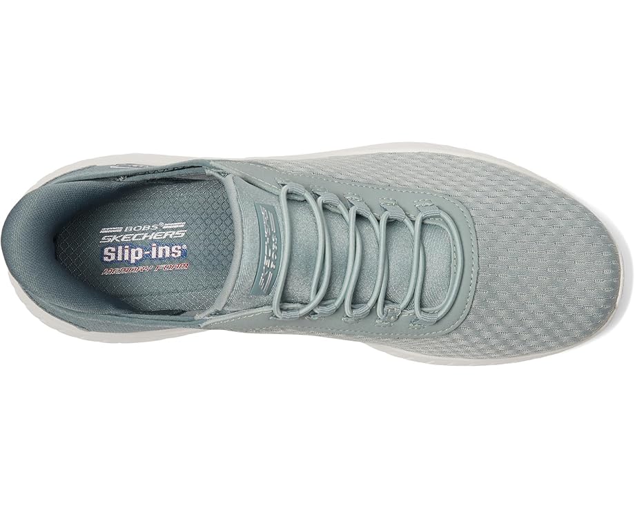 Кроссовки BOBS from SKECHERS Bobs Squad Chaos - In Color Hands Free Slip-Ins, цвет Sage — фото 2