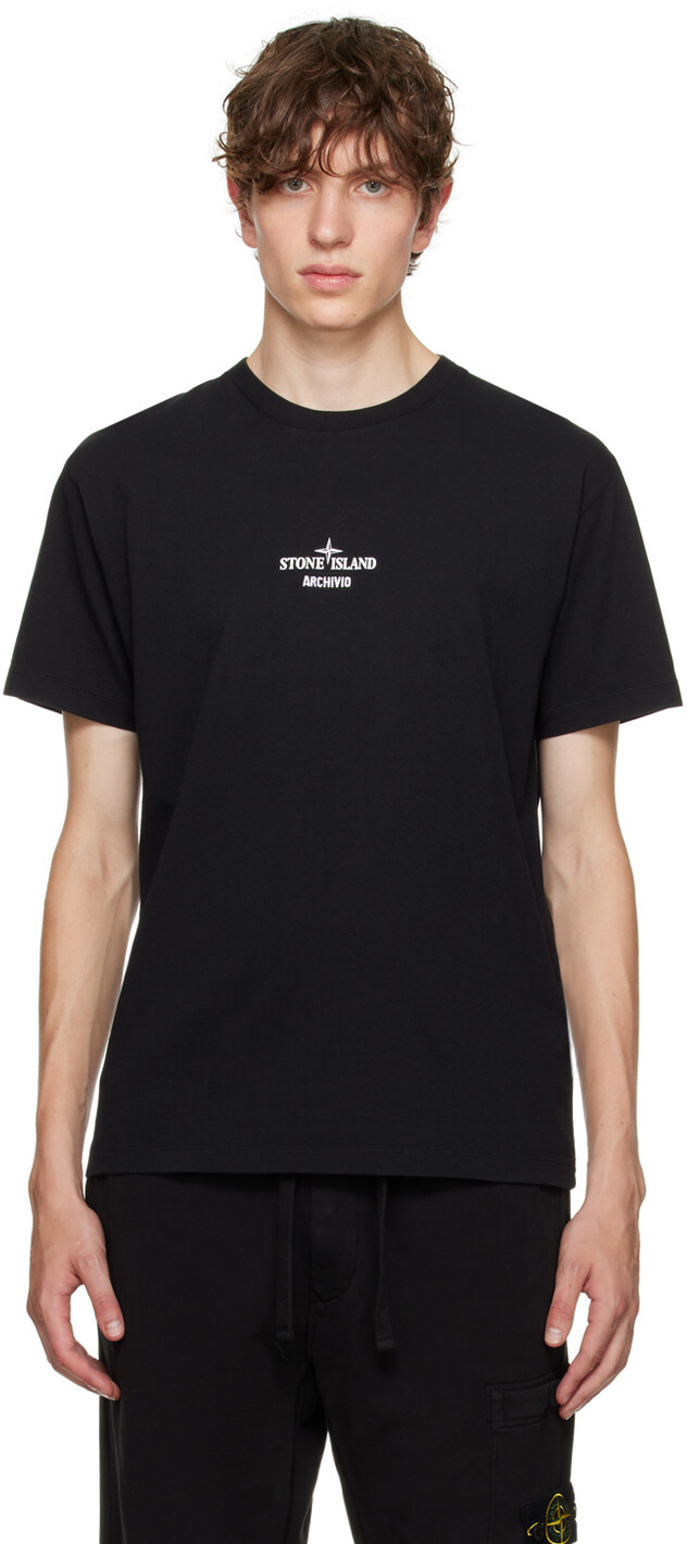 

Футболка «Архивио» Stone Island, черный