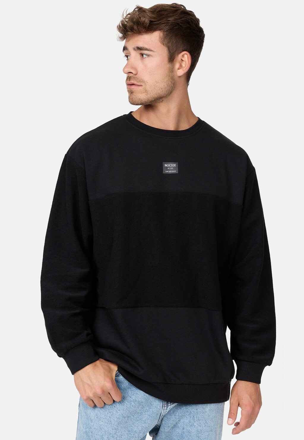 

Толстовка INBRIDGE INDICODE JEANS, цвет black