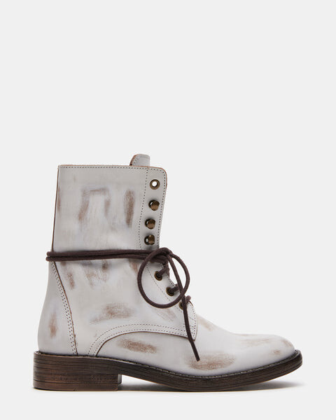 Ботинки женские Steve Madden Devie со шнуровкой, белый