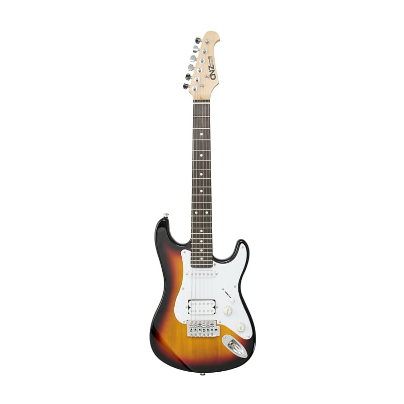 

Электрогитара CNZ Audio ST Mini Electric Guitar - Rosewood Fingerboard, Maple Neck, Sunburst
