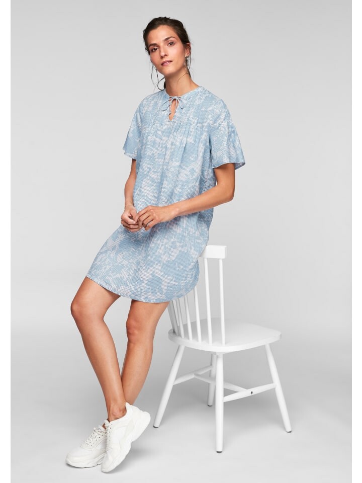 

Короткое платье s.Oliver Einteiler Kleid kurz, синий