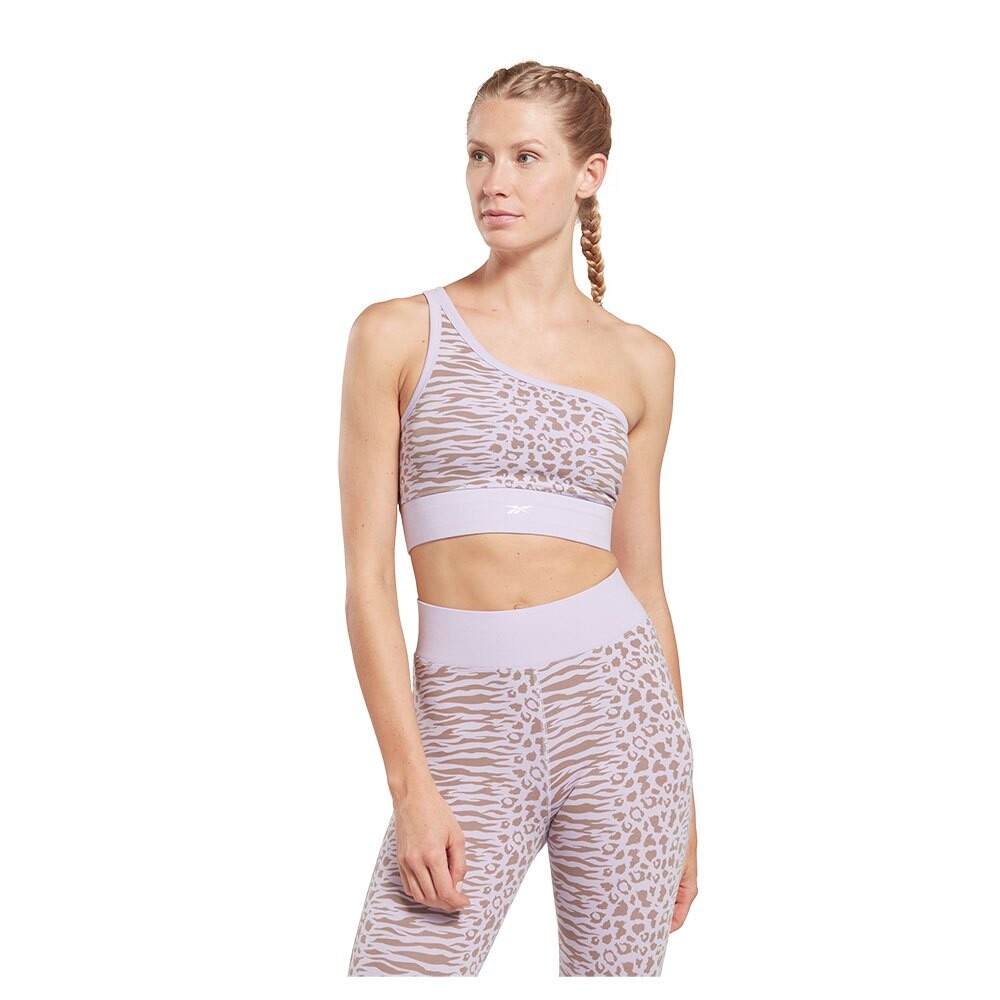 

Спортивный бюстгальтер Reebok Cotton, фиолетовый