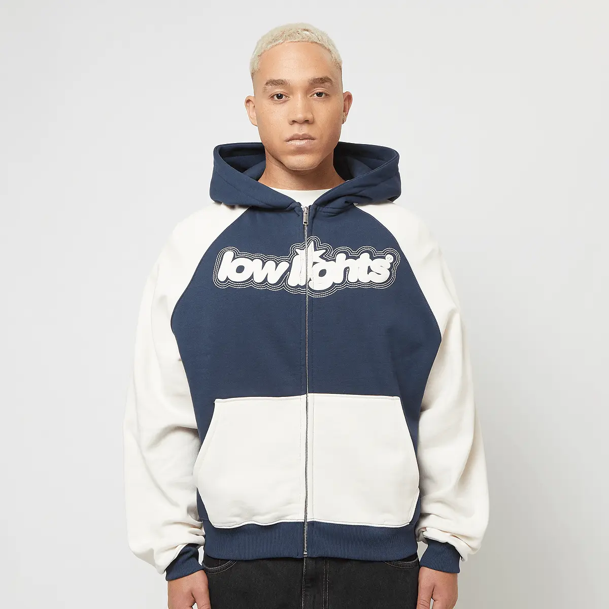 

Толстовка Low Lights Studios Starlight Basic Zipper, синий/бежевый