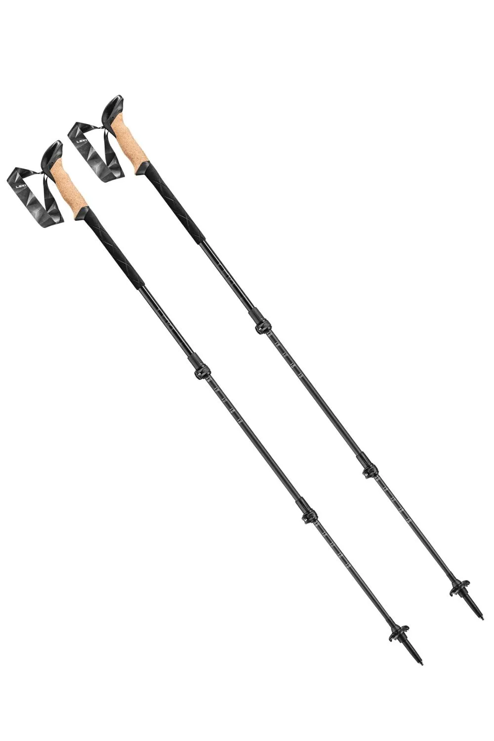

Пара треккинговых палок Black Series Carbon Leki, Black