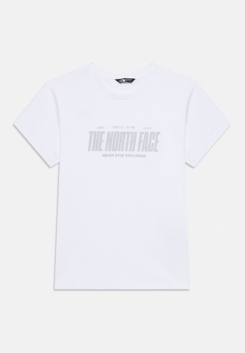 

Футболка с принтом REFLECTIVE LOGO TEE The North Face, белый