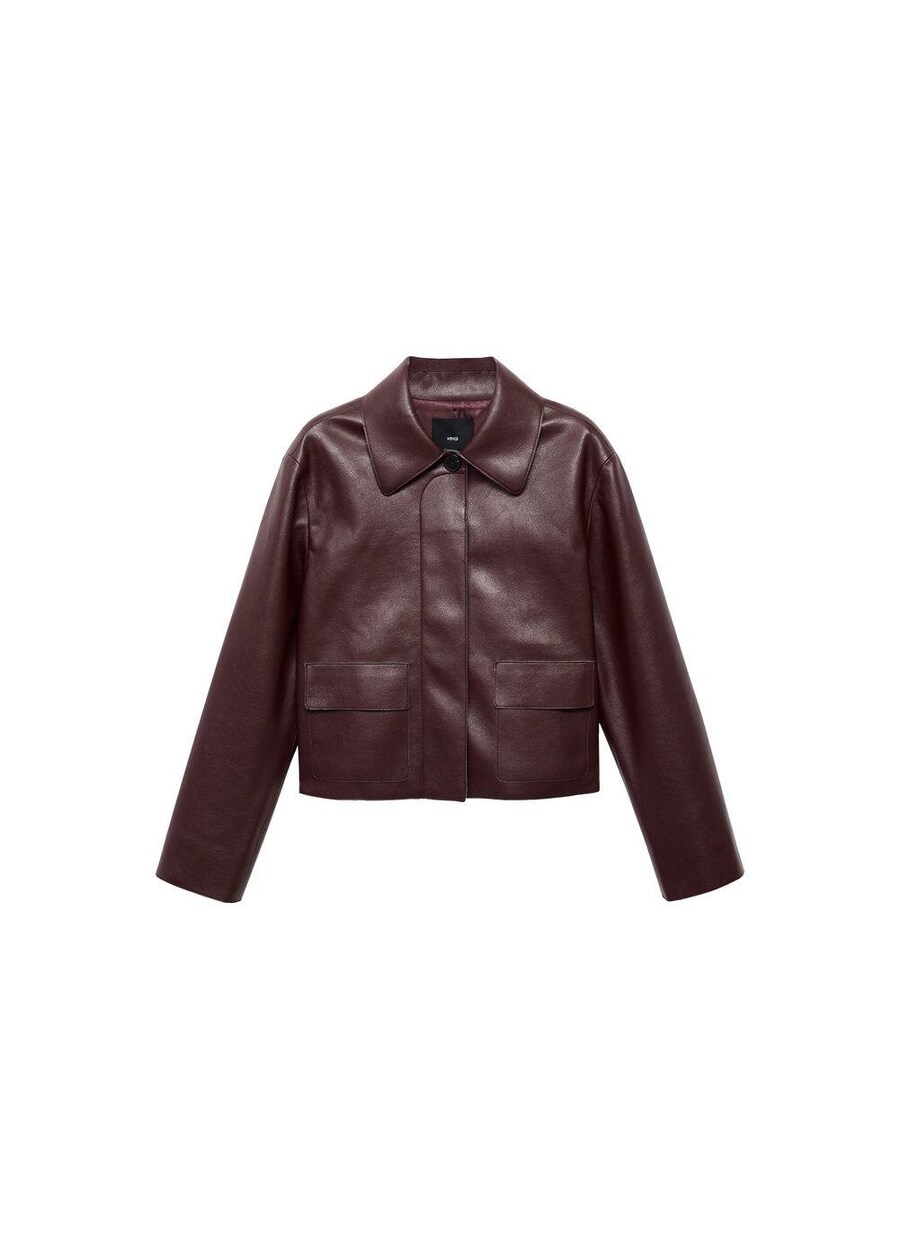 

Демисезонная куртка MANGO Sabina, Wine red