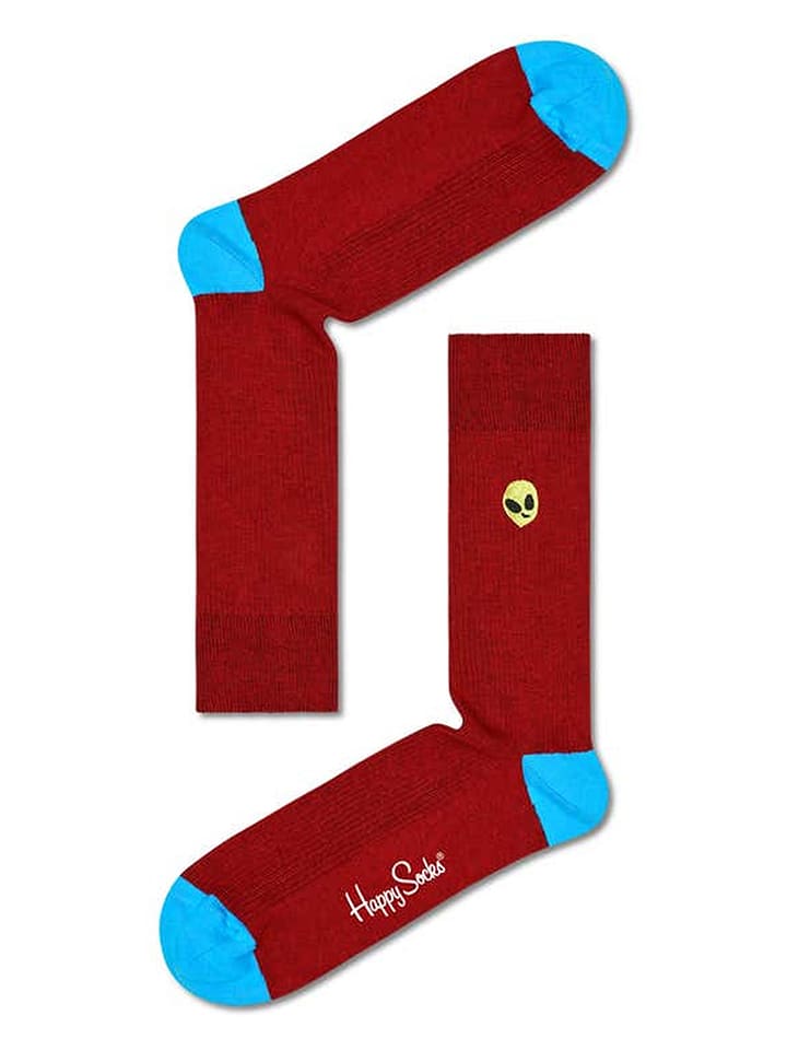 

Носки Happy Socks, бордовый