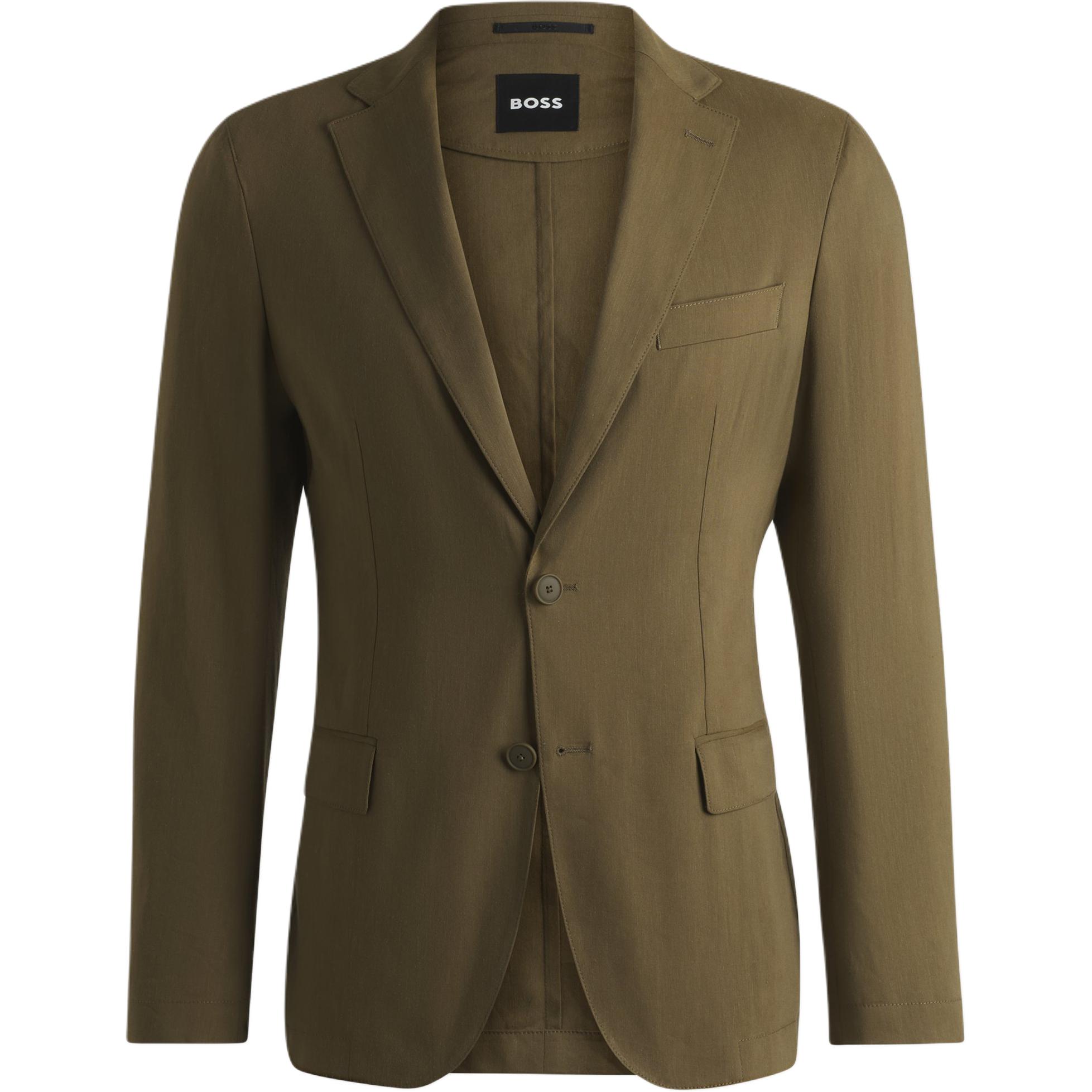 

HUGO BOSS Однобортный пиджак, Green