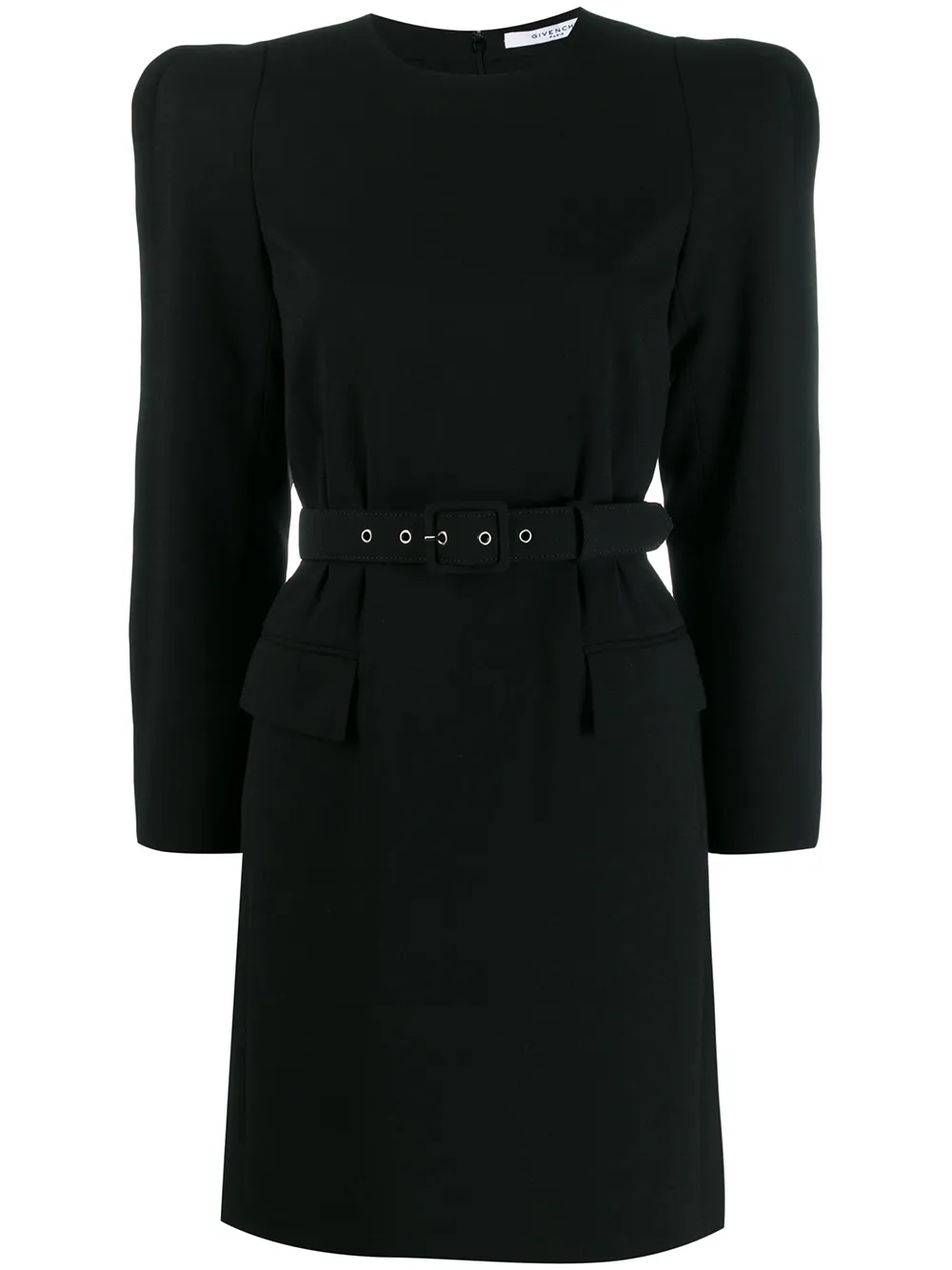

Платье с поясом Givenchy, черный