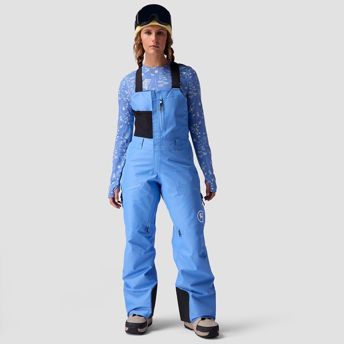 

Брюки с нагрудником Cottonwoods из мембранной ткани Gore-Tex Backcountry, цвет deja blue