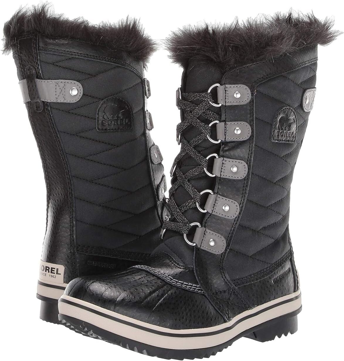 

Ботинки Sorel Tofino II, цвет Black/Quarry