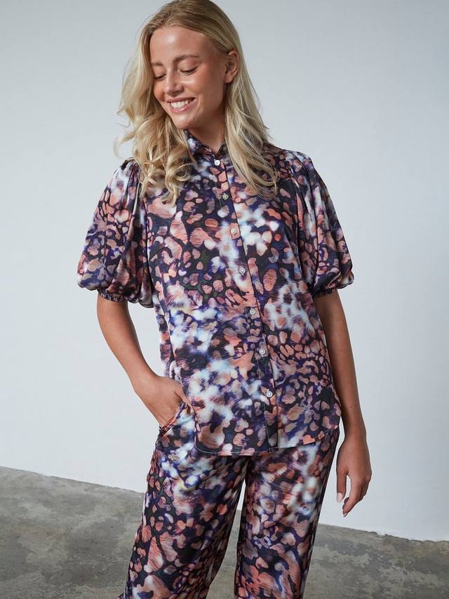 

Футболка Ella с абстрактным анималистичным принтом Sisters Point, Multi