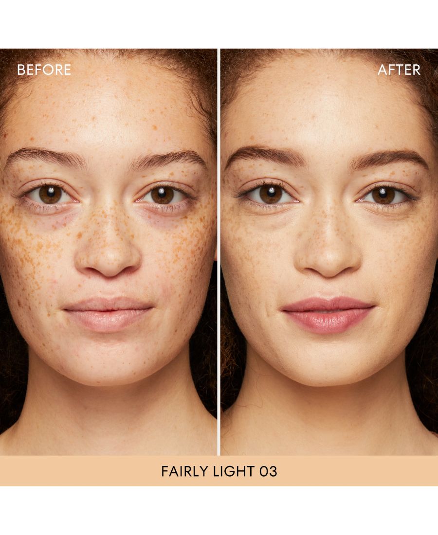 Оригинальная рассыпчатая пудра-основа SPF 15 BareMinerals, цвет fairly light 03 - for fair skin with neutral to warm undertones — фото 2