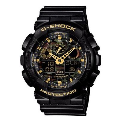 

Часы CASIO G-Shock Analog-Digital 'Black Gold', черный/золото