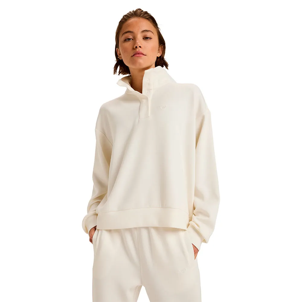 

Толстовка Roxy Rise & Vibe Sweet full zip, бежевый