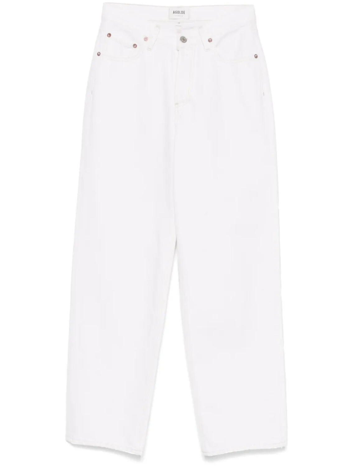 

AGOLDE джинсы V-Waist Baggy, белый