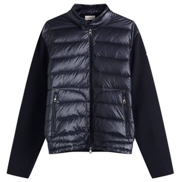 

Куртка-Кардиган из сверхтонкой шерсти Moncler, синий