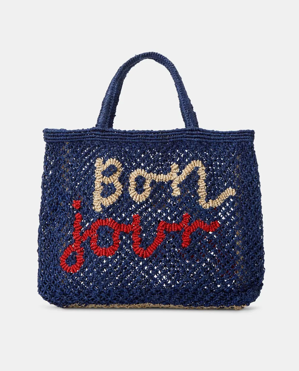 

Маленькая синяя сумка BON JOUR WORD BAG от The Jacksons, темно-синий