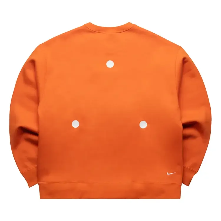 Толстовка Nike ACG Tuff Fleece Therma-Fit с круглым вырезом, цвет «Safety Orange» — фото 2