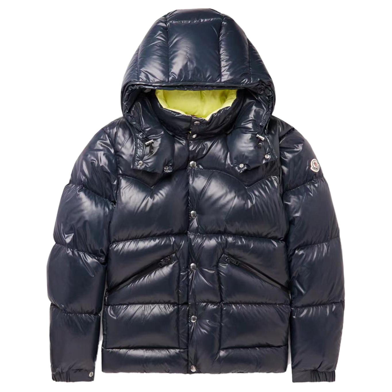 

Пуховик мужской морской синий Moncler