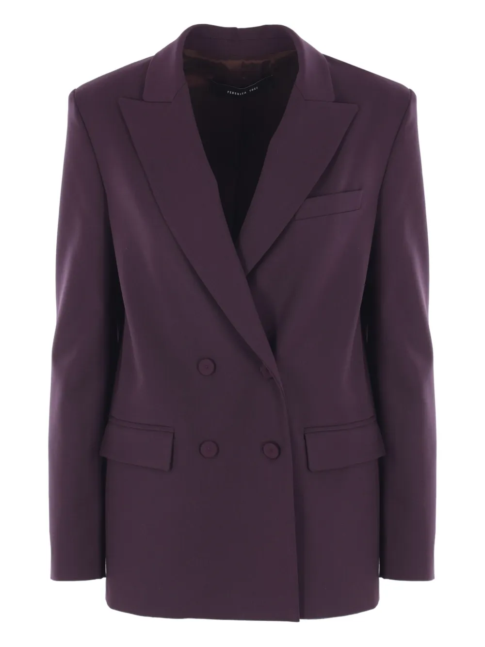 

Двубортный пиджак Federica Tosi, фиолетовый