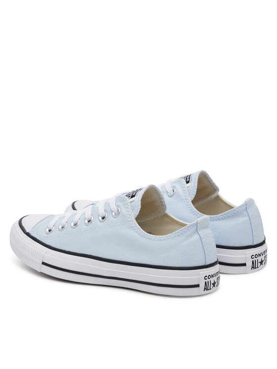 Тканевые кроссовки Chuck Taylor All Star A10538C Converse, голубой — фото 3