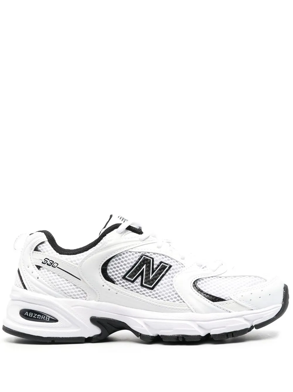 

Кроссовки с нашивкой-логотипом NEW BALANCE, белый