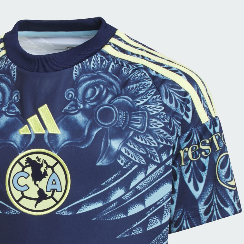 Джерси Adidas Club América 25/26 Away Jersey Kids, цвет Team Navy Blue 2 — фото 3