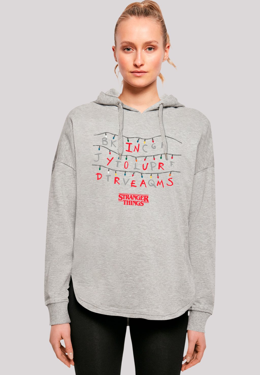 

Толстовка STRANGER THINGS IN YOUR DREAMS NETFLIX TV SERIES - Hoodie F4NT4STIC, серый