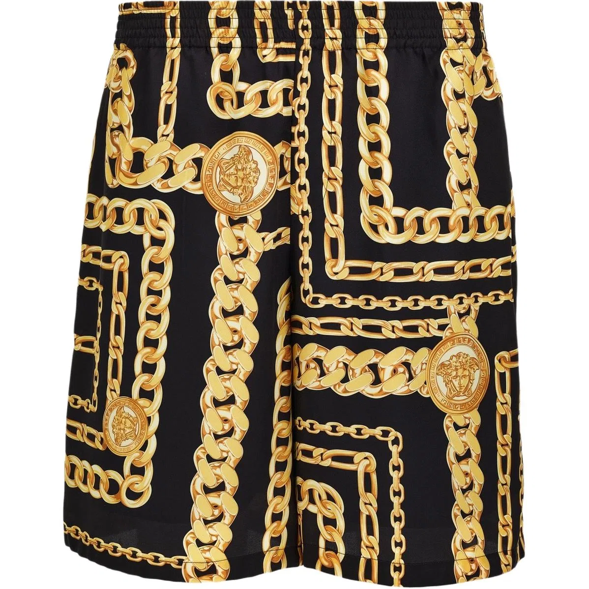 Шорты повседневные VERSACE черные