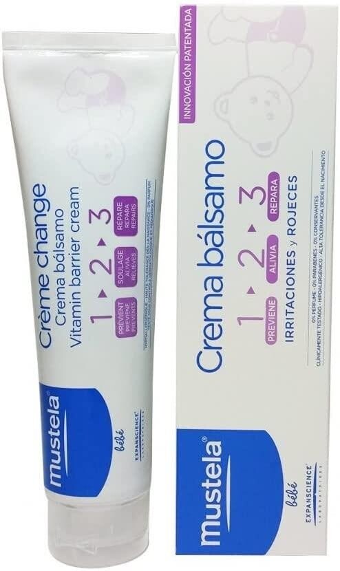 

Mustela Витаминный барьер 1.2.3 50 мл Крем против сыпи