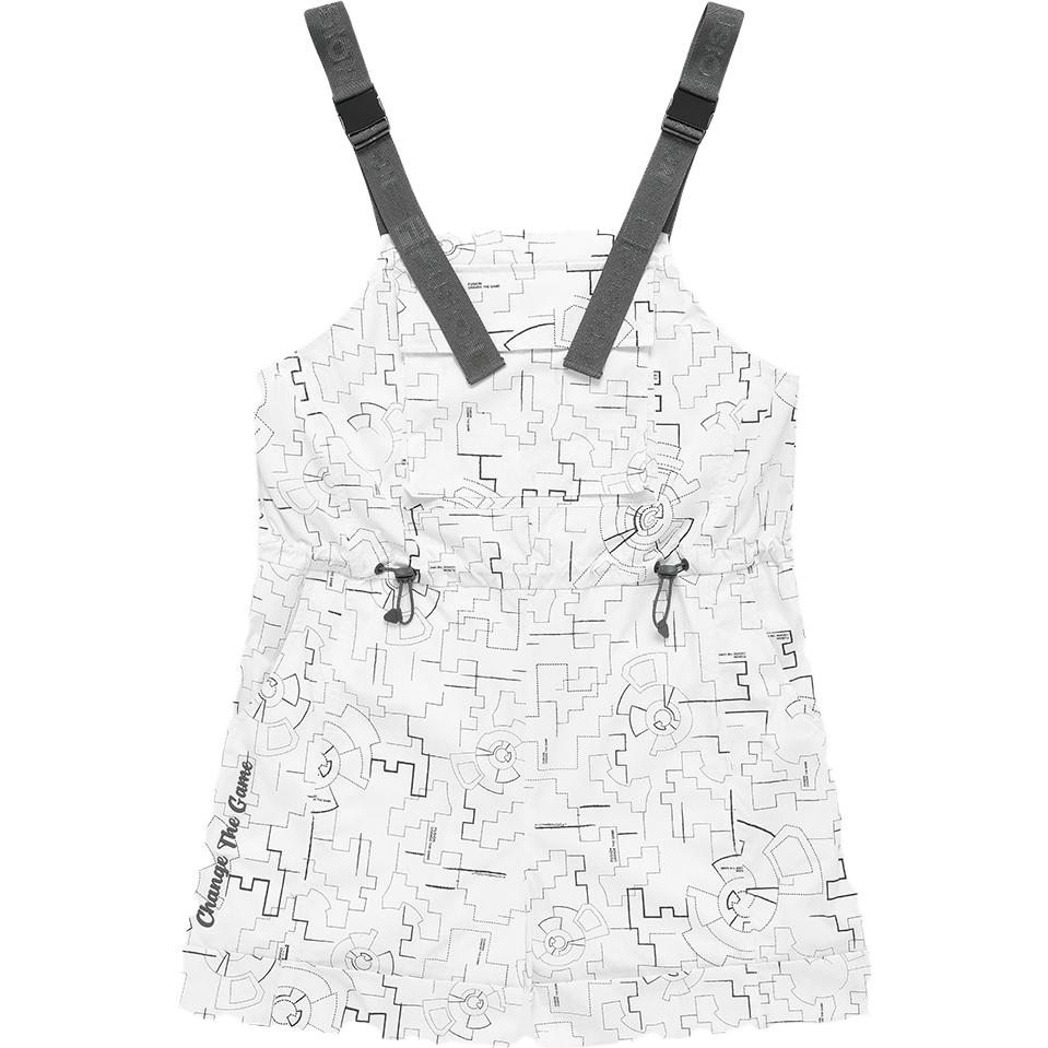 

FILA FUSION Женские белые повседневные шорты