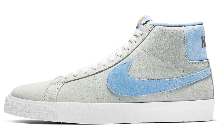 

Кроссовки Nike Sb Blazer Mid Soft Grey Baby Blue