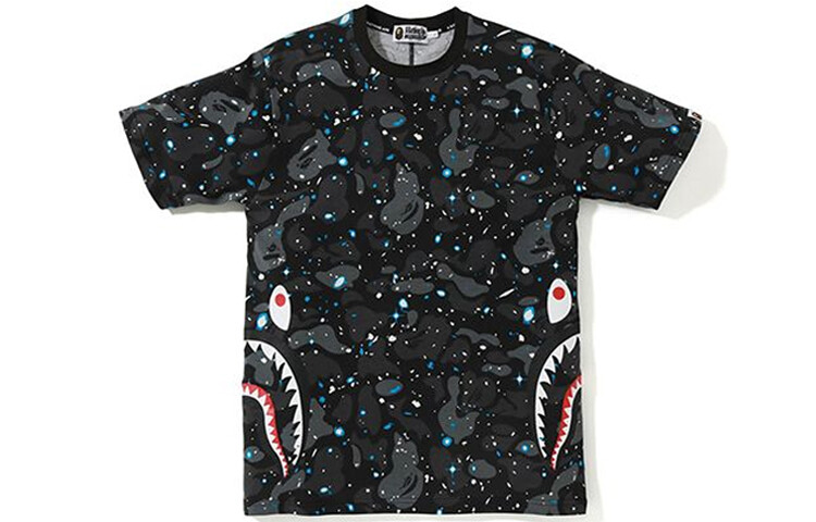 

Футболка Shark Series унисекс A Bathing Ape, черный