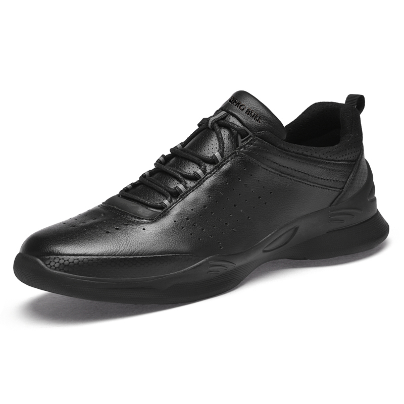 XIMO BULL Мужские повседневные туфли черные обычные, цвет Black Regular — фото 4