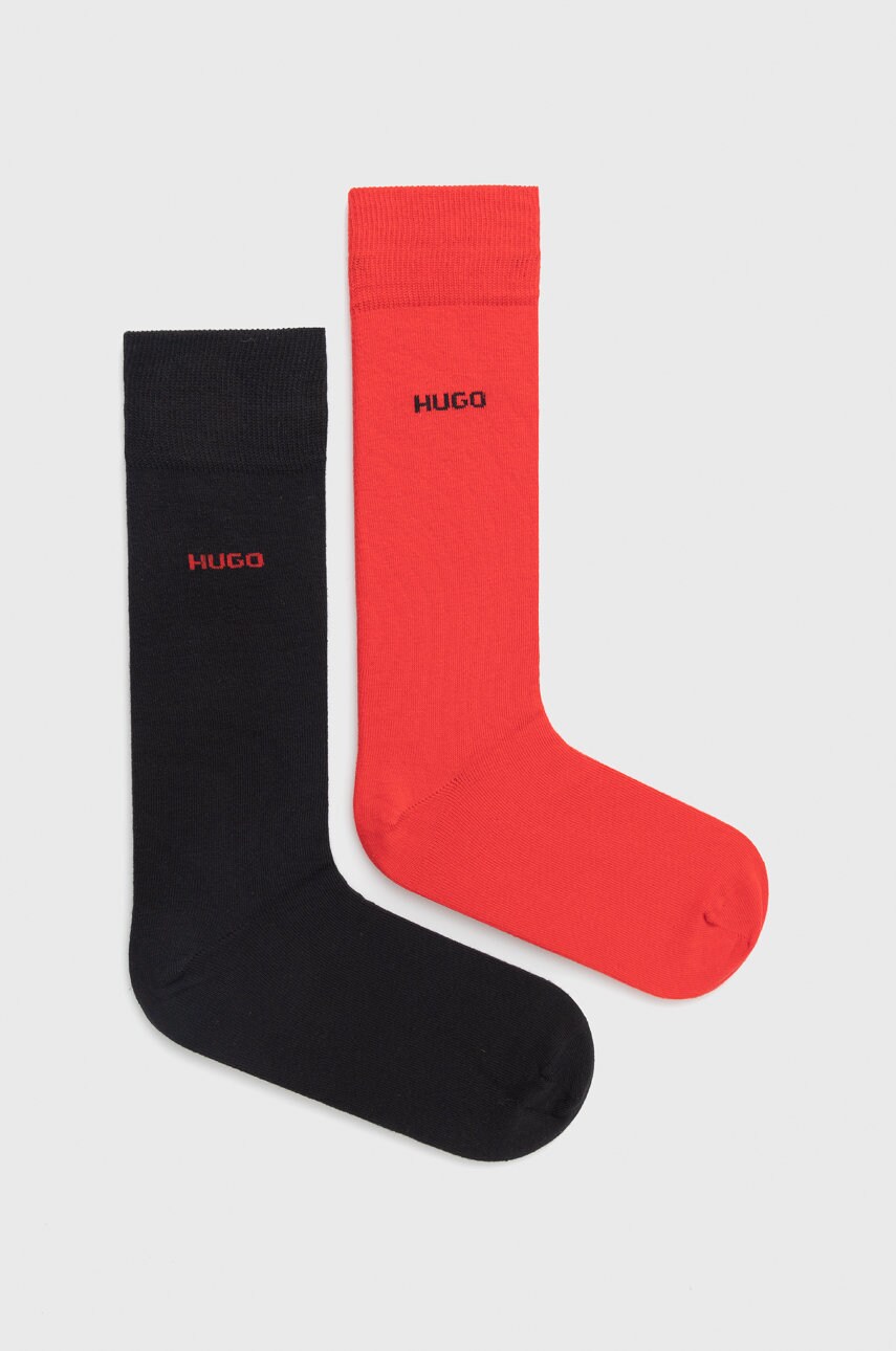 

Носки 50468099 (2 пары) Hugo, красный