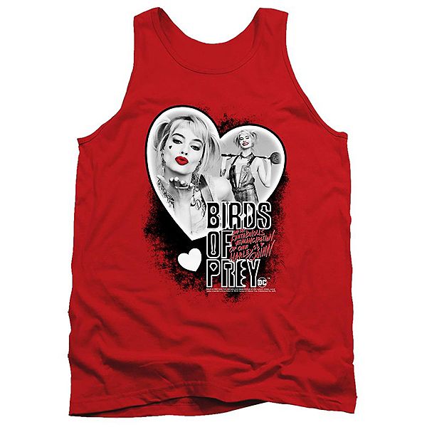 

Футболка-майка Birds of prey heart Harley для взрослых Licensed Character
