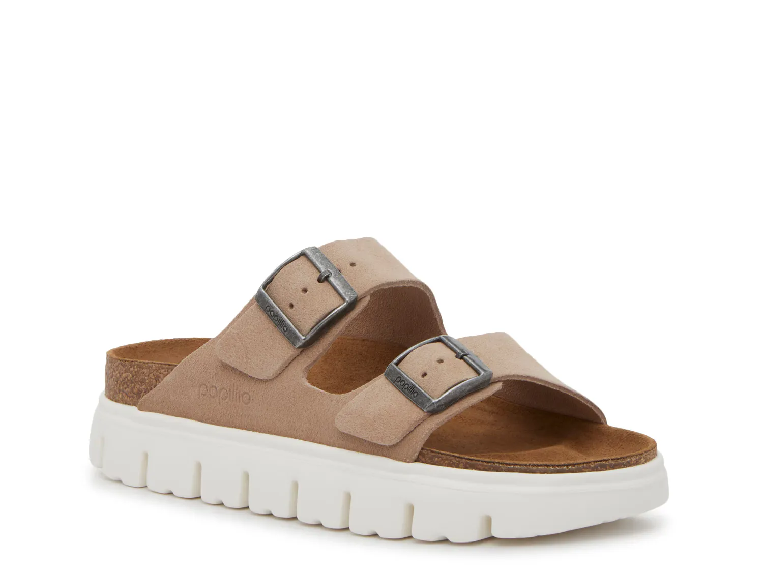 

Сандалии Papillio By Birkenstock Arizona Platform Slide Sandal, бежевый