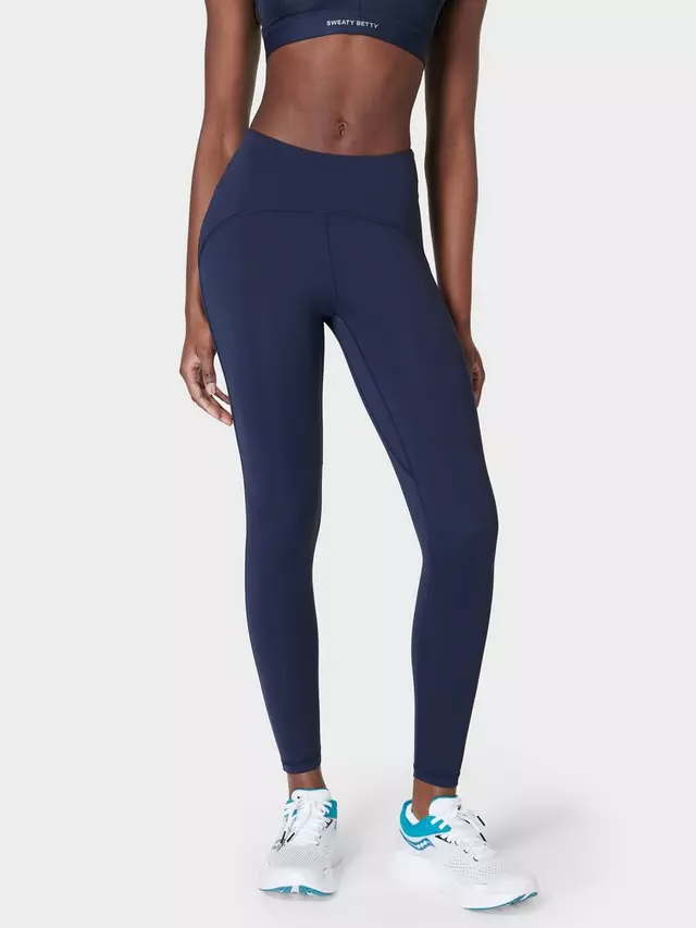 

Спортивные леггинсы Sweaty Betty Rapid Running, темно-синий