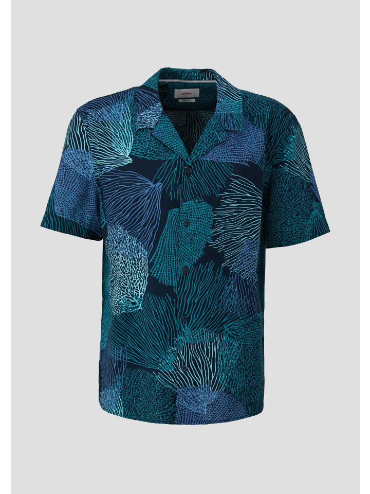 

Рубашка 59A2_navy s.Oliver