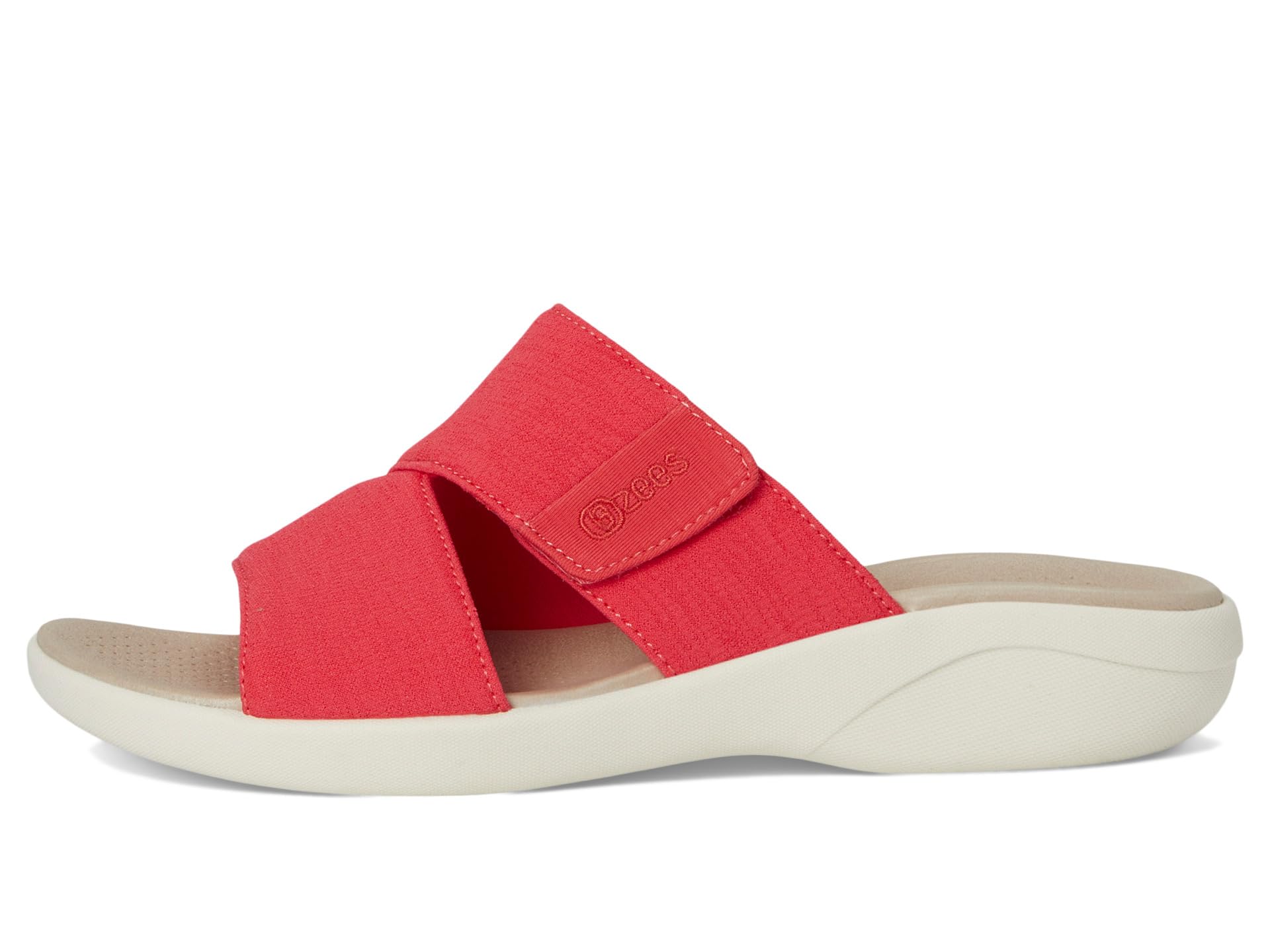 Сандалии LifeStride Carefree Slides, цвет Coral Beach Knit Fabric — фото 4