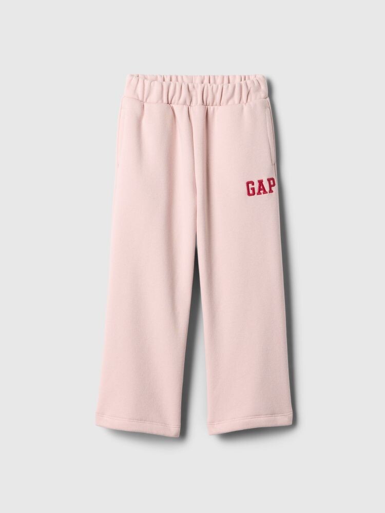 

Широкие спортивные штаны с логотипом Gap, розовый