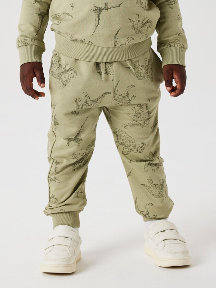 Спортивные штаны NAME IT Tapered Pants NMMVaron, цвет olive/kiwi — фото 2