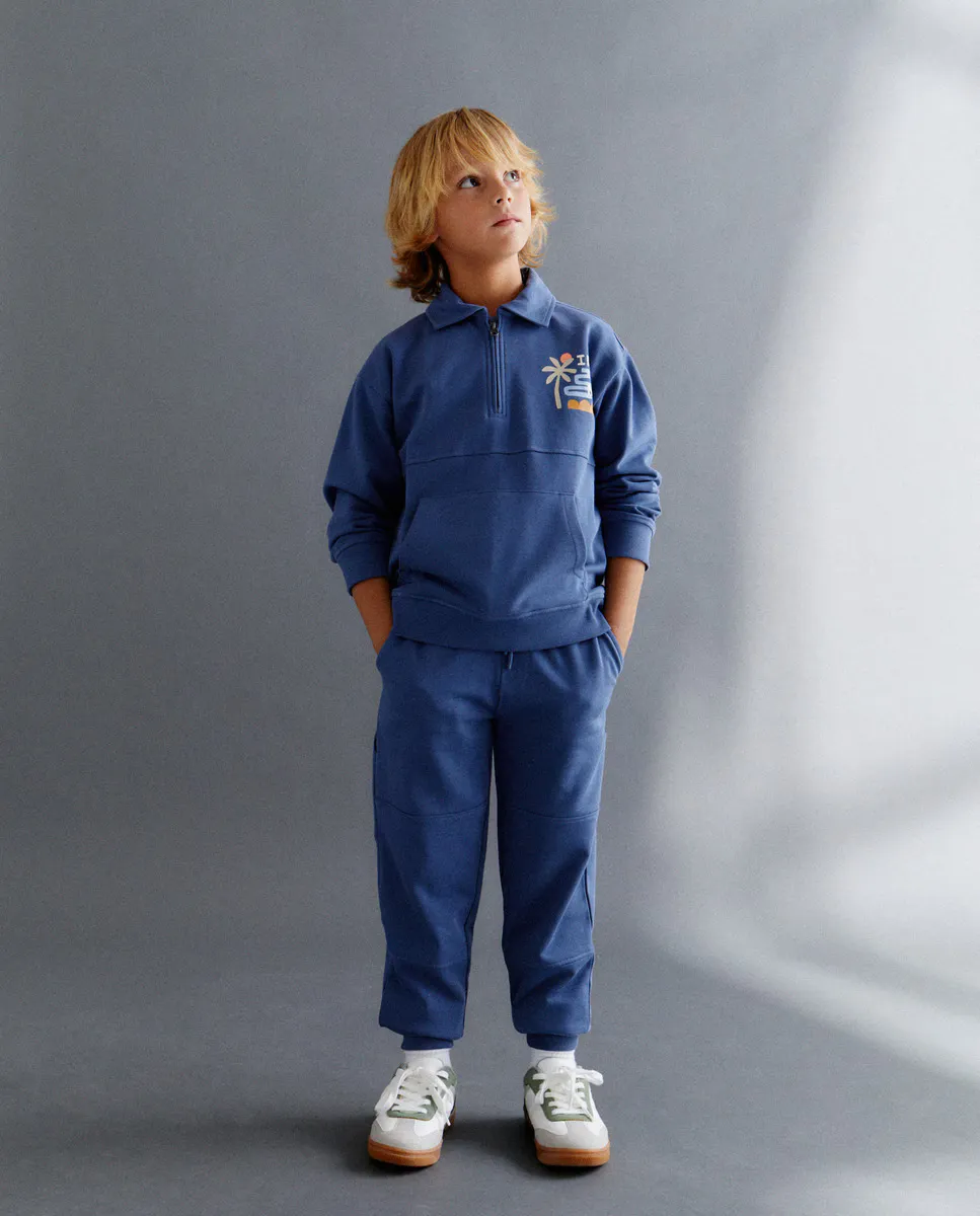 

Флисовые штаны для мальчиков Kids El Corte Inglés, индиго