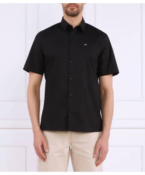 

Рубашка Regular fit Calvin Klein, черный