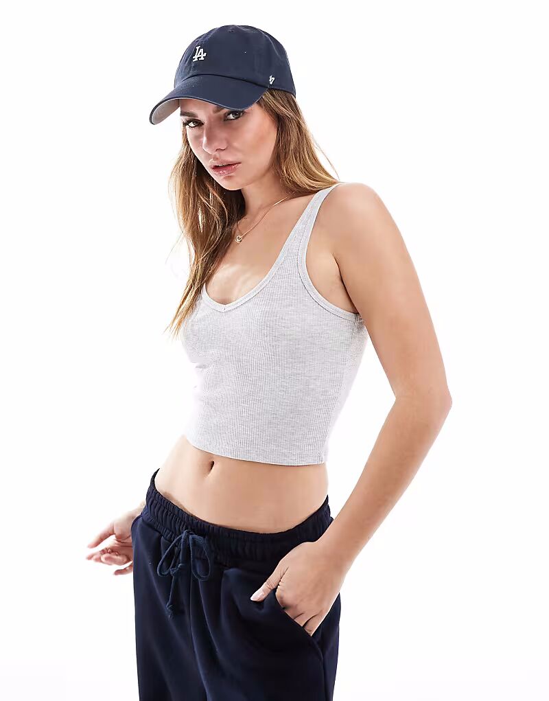 

Топ Cotton On bondi tank in grey Cotton:On