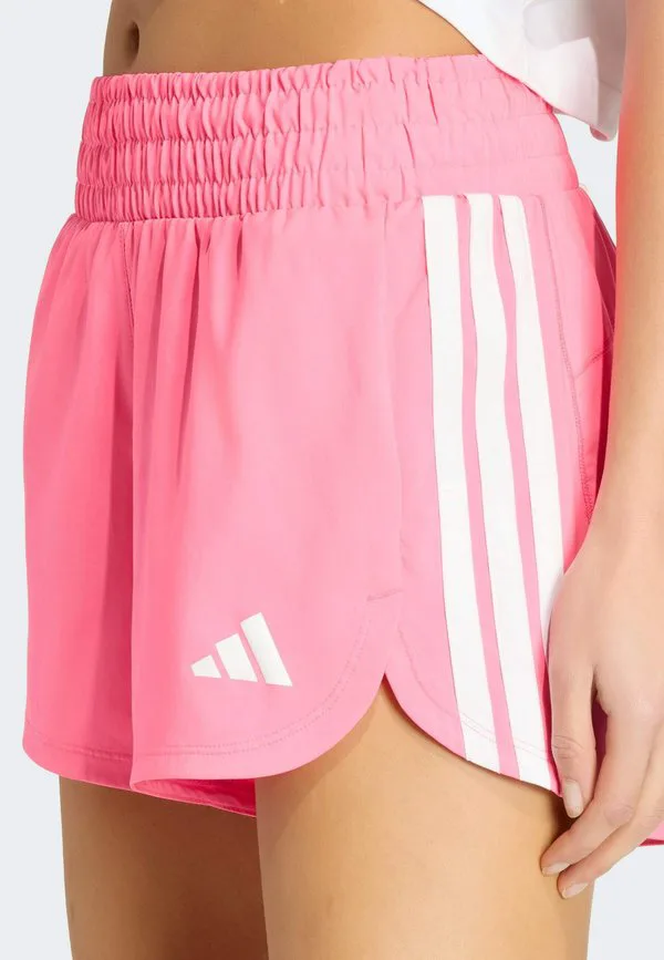 Спортивные шорты pacer high w Adidas Performance, Lucid Pink White — фото 3
