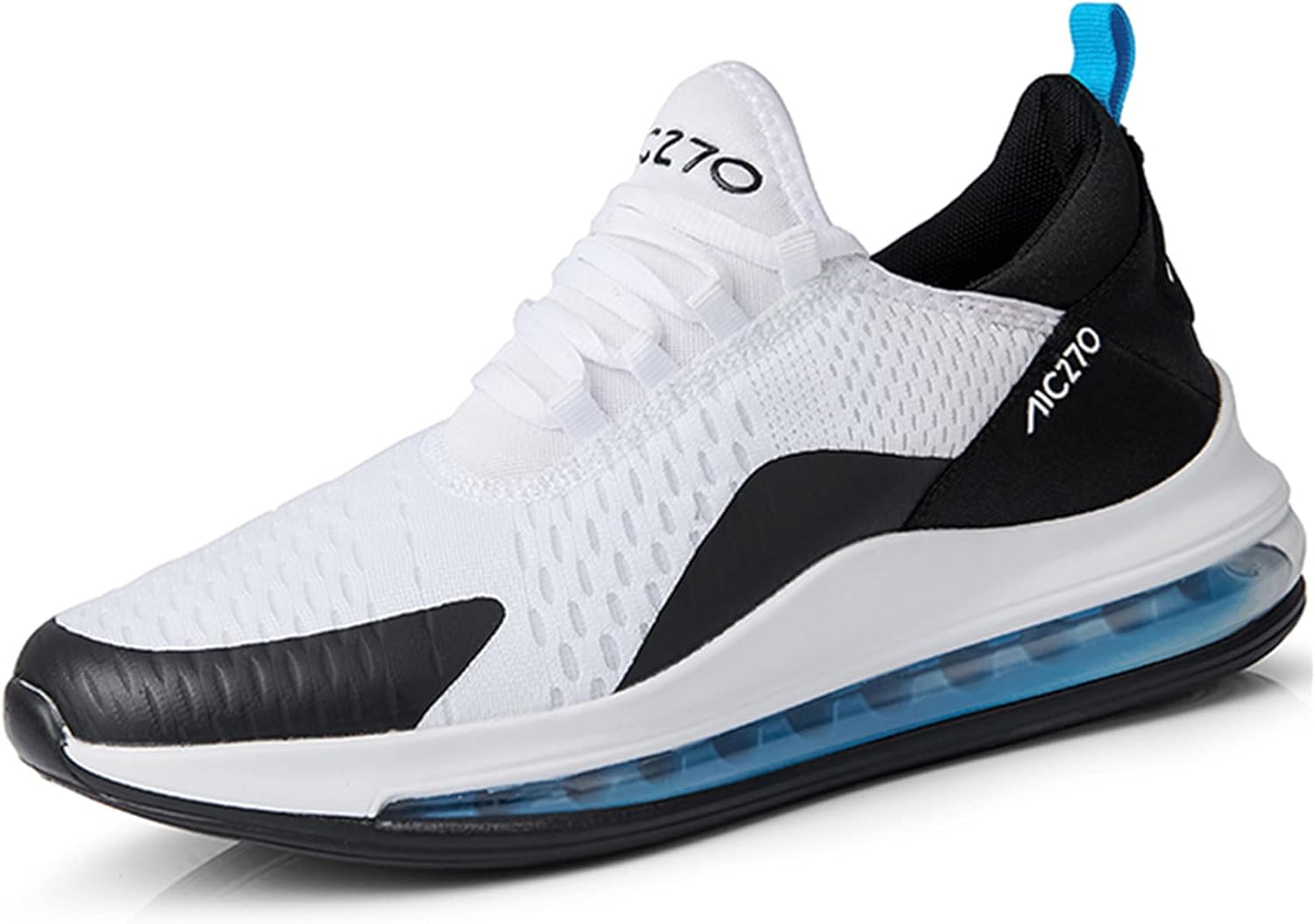 

Мужские дышащие кроссовки для ходьбы, тенниса, бега, спортзала и повседневной моды, легкие Rexsvan, белый/синий