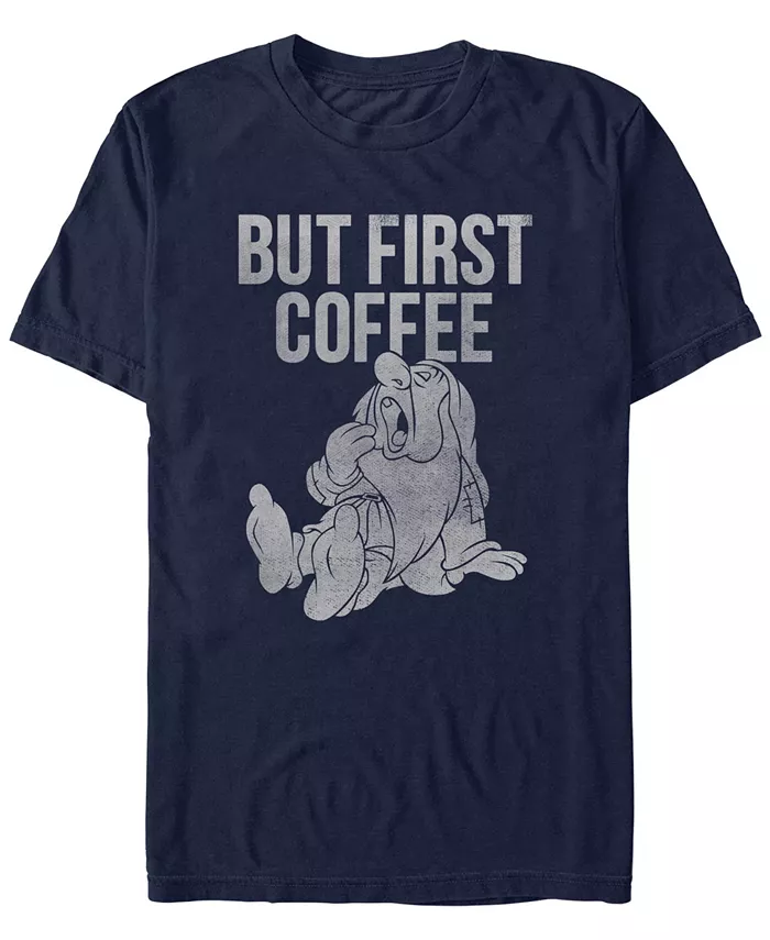 

Мужская футболка с коротким рукавом Coffee First Fifth Sun, синий